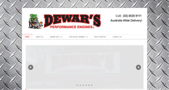 Desktop Screenshot of dewarsengines.com.au